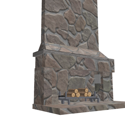 Stone Fireplace