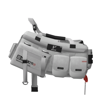 Techwear Duffle Bag (White)