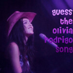 Guess the Olivia Rodrigo songs ☆