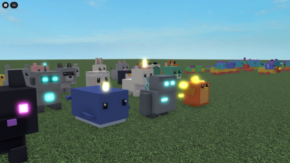 Menagerie - 30 Voxel Pet Pack + Golden/Rainbow preview 4
