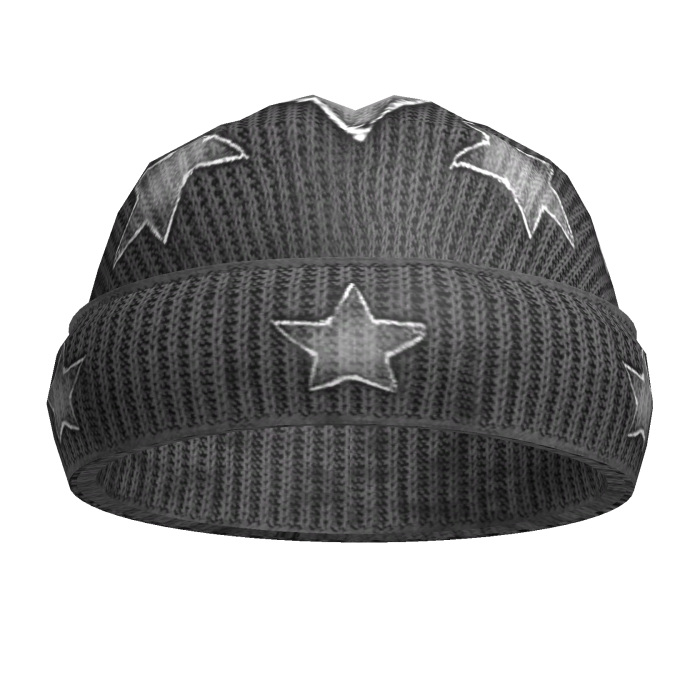 Y2K Star Beanie
