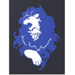 Sky blue lions