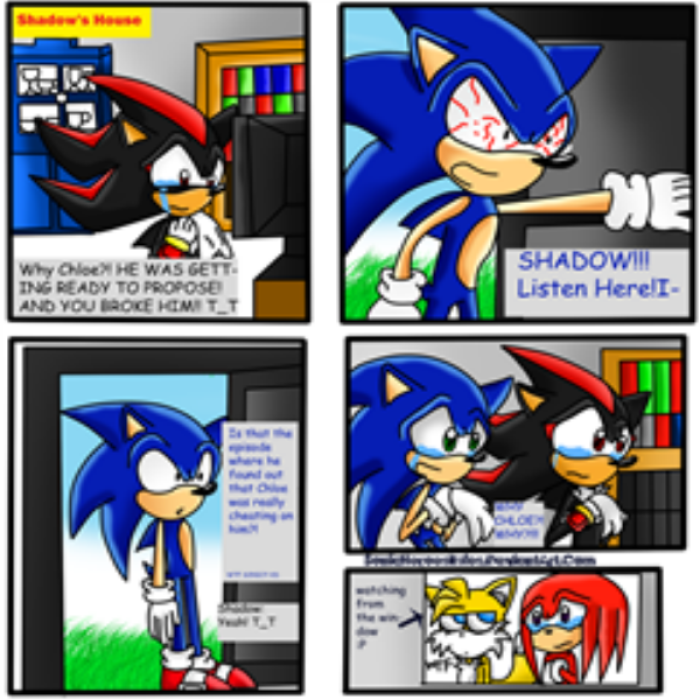 Funny Sonic Comic #5 Roblox decal