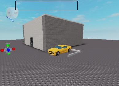 Buildings and a Cool Car!