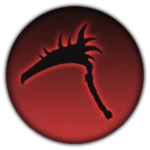 DANCE WITH DEATH BADGE
