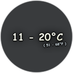 11 - 20 ℃
