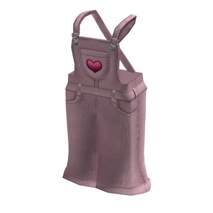 Valentines Overalls - Pink [3.0] Roblox item thumbnail