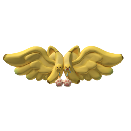 Banana Cat Cry Wings