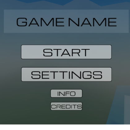 Start Game Template (Easy to Configurate)