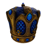 Bombastic Blue Sultan Crown