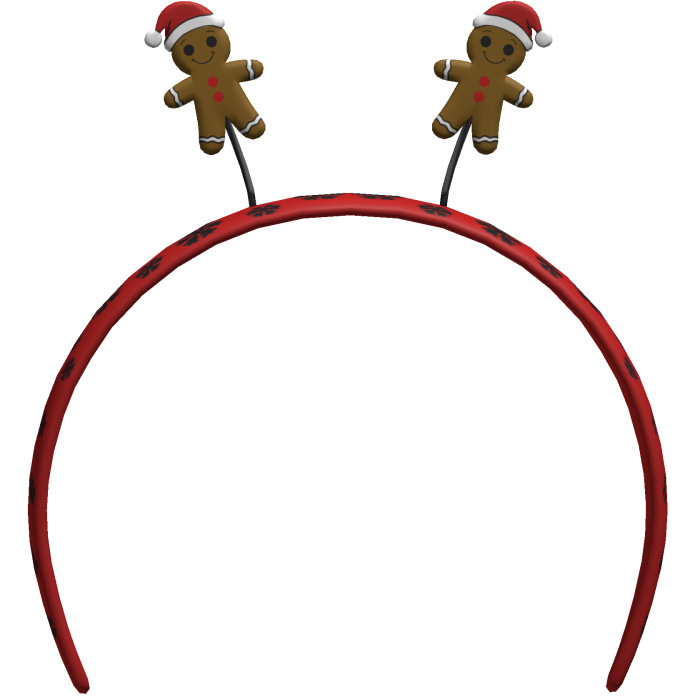 red christmas headband