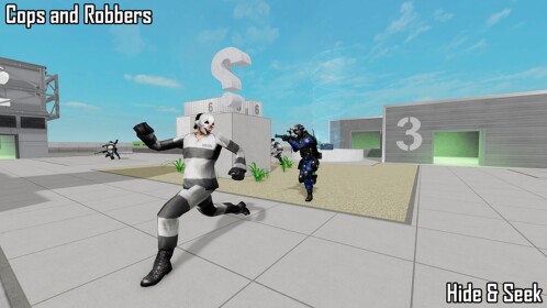 Cops And Robbers: Hide And Seek!