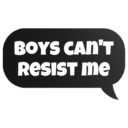 can't resist me text thumbnail