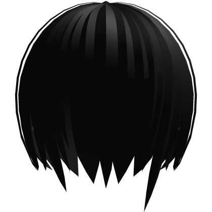 🕸️๋. ⭑ Mourning Gothic Bob || Black