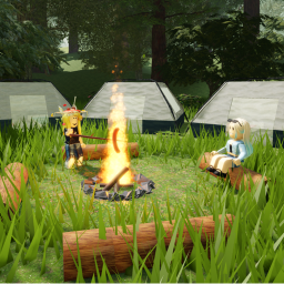 Realistic Camping Forest icon