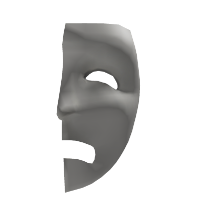 Classic Tragedy Half Mask GLOW [L] Roblox item