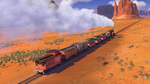 Toy Story 3 Train Scene - Remake