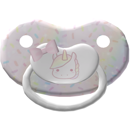 ♡ mi unicorn kawaii cute pink little baby pacifier