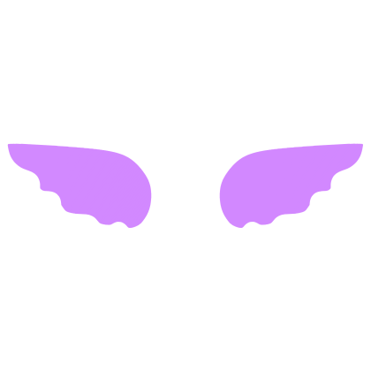 ♡ Cute Simple Sticker Angel Wings in Purple