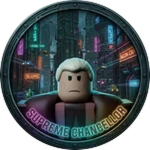 I was Supreme Chancellor once... Roblox badge thumbnail