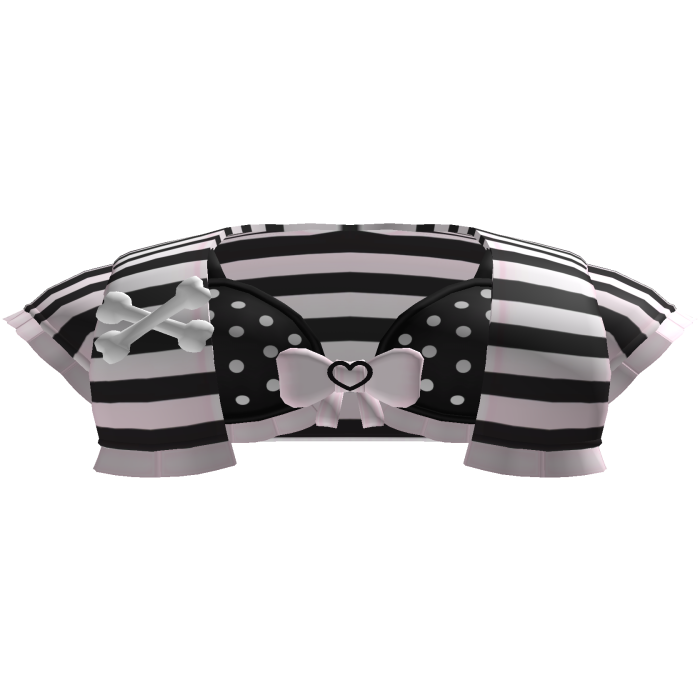 Cutest Black & Pink Striped Top