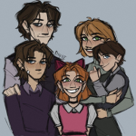 - the fnaf group house ! -