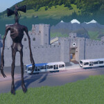 Siren Head And The SCP Train