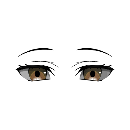 
Serene Glowing Eyes Brown (3D Face Accessory)