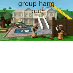 group hang out