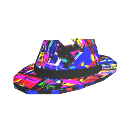⌛ Glitch Animated Fedora Roblox item