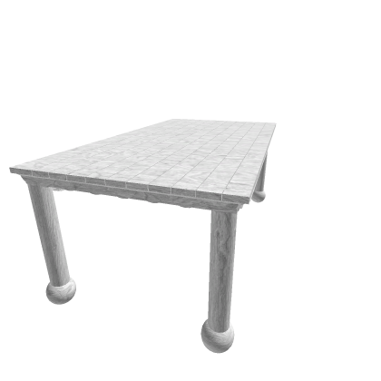Large White Table