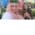 Leah Ashe and Amber fans