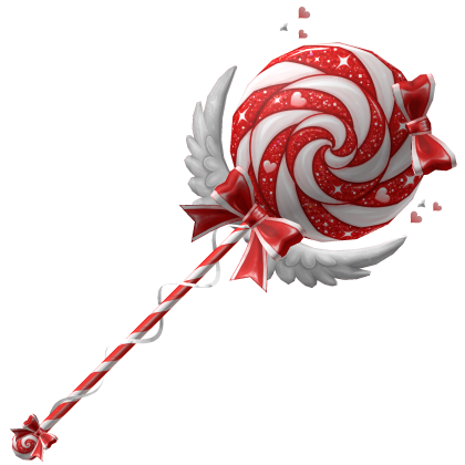 Angel Princess Cute Lollipop - Red Candy Cane Roblox item