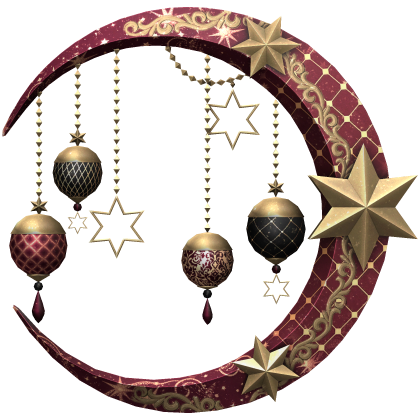 Winter Aesthetic Crescent Moon