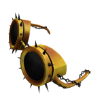 Dark Gold Glasses [Gold]