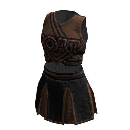 Cheerleader Uniform | Black Brown thumbnail