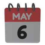 May 6th Birthday Calendar