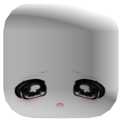 Face Kawaii Sadly Eye Black Super Cute ♡ Roblox item
