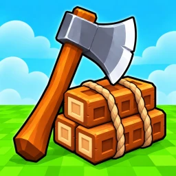 Axe & Log Farm 🌲🪓 icon