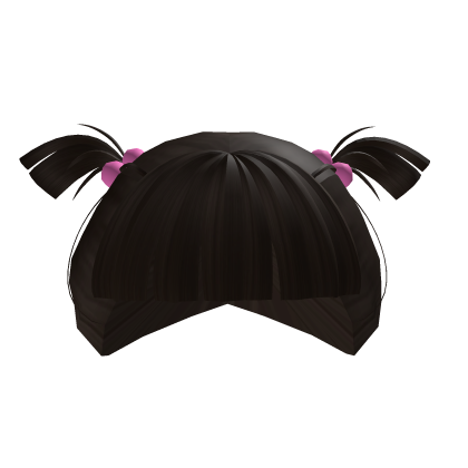 Boo Monsters Inc Pigtails Hair