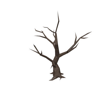 Dead Tree Spooky Forest Low Poly Haunted Trees Old