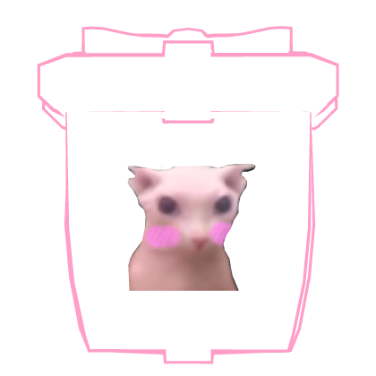 Roblox Item UwU Cat Gift