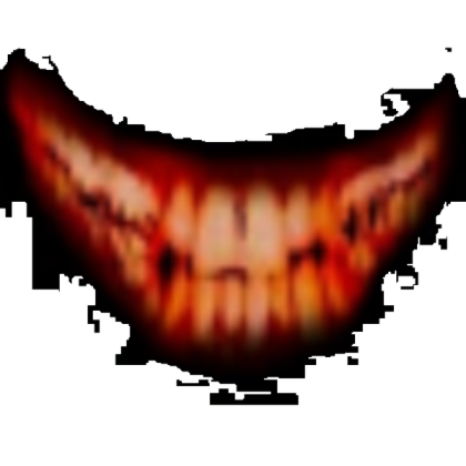 Creepy smile but its only the smile Roblox decal