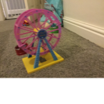 Oliver’s big wheel fan group