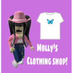 Molly's clothing shop!