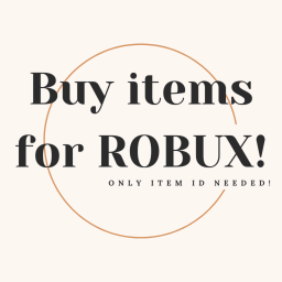 Buy items for Robux! (enter the ID of the product)