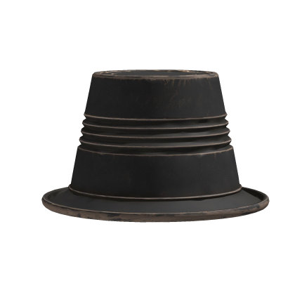 Metal Tin Can Hat