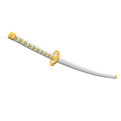 Zenitsu demon slayer katana v1 thumbnail