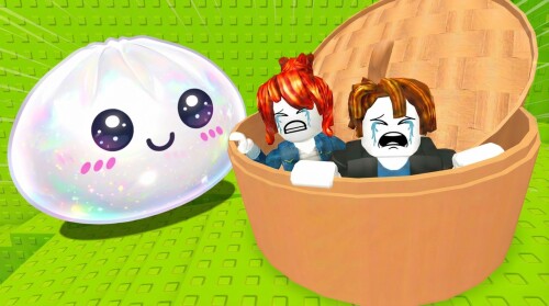 Climb Scary Squishy Dumpling Tower