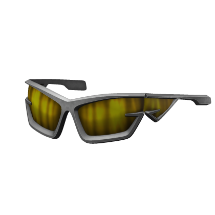 Yellow Y2K Punk Glasses Roblox item